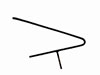 Quarterlight window pivot left Alfetta GT/V 1. Series