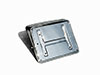 Portatarga posteriore Alfa 2600 Touring Spider inox