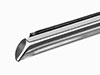 Door top chrome trim Spider left