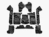 Carpet set black Spider Serie 4 1990 - 1993