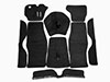 Carpet set deluxe black Giulia Sprint GT Bertone 63 - 68