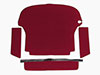 Boot carpet set bordeaux  Deluxe Duetto 1966 - 1969