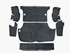 Boot carpet set deluxe velours anthracite Bertone GT / GTV