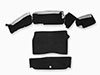 Boot carpet set black black Spider Serie 4 1990 - 1993