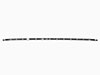 Lastra capote posteriore centrale Spider 1970 - 93