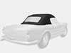 Soft top black 2000 Touring Spider