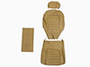 Seat cover scay beige 24cm head rest Spider 1978-89
