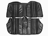Rear seat covers Giulia Super Nuova scay black