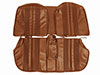 Rear seat covers Giulia Super Nuova scay brown