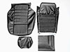 Seat cover Spider 90 - 93 scay black