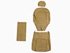 Seat cover scay beige 19cm head rest Spider 1978-89