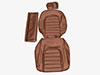 Seat cover scay cinghiale 19cm head rest Spider 1978-89
