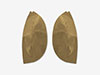 Serie (2) rivest. passaruota post. beige GT Bertone