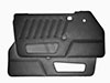 Set (2) door panels black Spider 90 - 93