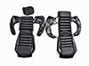 Set (2) Seat covers front 1750 GTV Bertone 1.S scay black