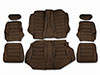 Complete seat cover 2000 GTV perf. leather col. espresso
