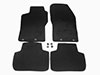 Serie tappetini Deluxe neri velours Alfa 147