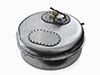 Serbatoio benzina 70 litri alluminio Racing 105 / 115