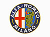 Embroidered iron-on patch Alfa Romeo Milano (24,5cm)