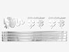 Set decals Alfa Romeo GTA (silver)