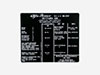 Sticker lubricant manual  106 - models