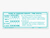 Windscreen sticker engine break-in instructions 1600cc