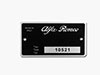 Targhetta Alfa Romeo 105.21 GTV Bertone 2000