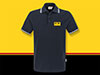 AGIP Novecento Polo 100% cotton piquet, navy, M