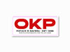 Adesivo OKP Logo (11 x 4,6 cm)