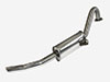 Silenziatore posteriore INOX Spider 1970 - 83, GT, Giulia