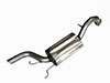Silenziatore posteriore Sport GTV6 Inox (1 x 60mm)