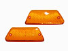 Set (2) Turn signal lenses orange 246 Dino
