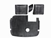 Set rubber floor mats 750 / 101 Giulietta SS (4 pcs.)
