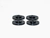 Set (4) rear side window catch grommets GT Bertone