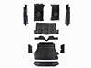 Set rubber floor mats Spider 70 - 83 (10 pcs.)