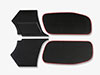 Serie (4) pannelli porta 750 / 101 Spider bordo rosso