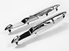 Set rear trunk lid hinges 101 Giulia Spider