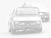 Rear screen chrome frame set GTV Bertone
