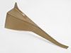 B-post cover Spider right tan Spider 86-93