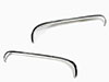 Pair of grille eyebrows 750 / 101 Giulietta Spider INOX