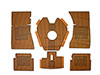 Rubber mat set (6) ocra GT Bertone hanging pedals