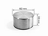 Brake piston 60mm for Girling caliper front Maserati