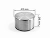Brake piston 43mm for Girling caliper rear Maserati