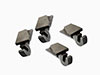 Set (4) parking brake pads Ferrari / Fiat / Maserati