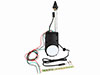 Electr. antenna nera universale Alfa / Ferrari 