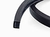 Quarter window rubber seal vertical Ferari 250 GT 2+2