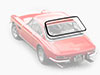 Rear screen rubber seal  Ferrari 330 GTC / 365 GTC