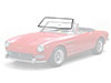 Windscreen rubber seal Ferrari  275 / 330  / 365 GTS