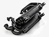 ANSA centre exhaust Ferrari 365BB GT4 original type