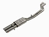 ANSA Silenziatore posteriore SX F 400 / 400 i / 412 INOX